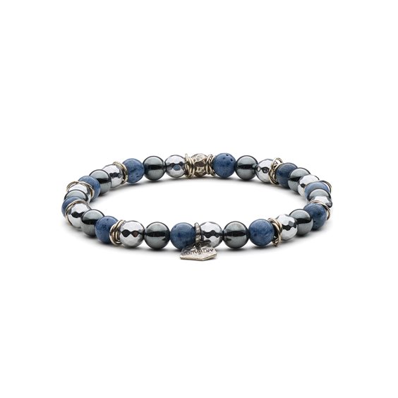 Bracelet Antracite Amari in Semiprecious stones AM24 GAJARDO - AM24 GAJARDO